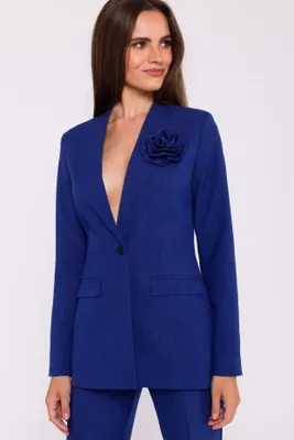 Produktbild von Stylove Damen der Sakko Qudel S370 himmelblau XXL