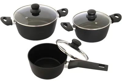 Produktbild von Deski 6-tlg. Kochtopf-Set Aluguss Topfset 613-401548