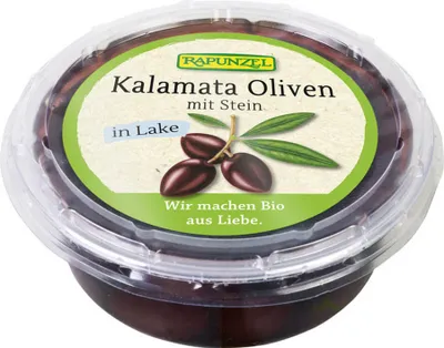 Zdjęcie produktu dla Oliwki Kalamata fioletowe z pestką 220g