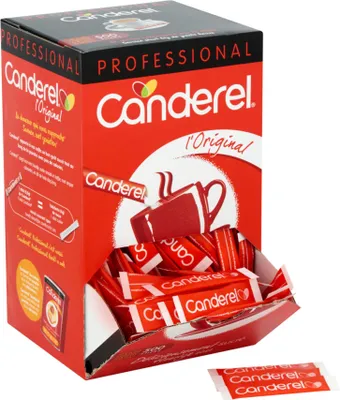 Zdjęcie produktu dla Canderel - Słodzik w sztyfcie Canderel 500x0,5gr | pudełko 500 sztuk