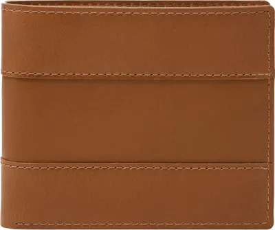 Produktbild von FOSSIL Leder Kartenetui Everett Bifold Card Case Saddle hellbraun