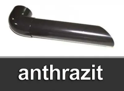 Produktbild von Wasserspeier für Montage an Fallrohr-anthrazit