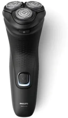 Image de Rasoir Électrique Rechargeable Philips Series 1000 S1141/00, Lames PowerCut, Têtes Flexibles 4 Directions, Utilisation à Sec, 40 Min Autonomie