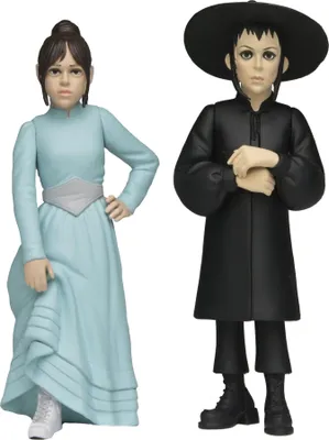 Productafbeelding van Beetlejuice, Beetlejuice, Toony Terrors actiefiguren, 2-delig set: Lydia & Astrid, 15 cm