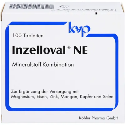 Image de Inzelloval NE Comprimés combinés de minéraux, 100 comprimés