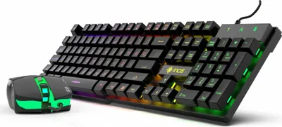 Obrázok produktu pre INCA IKG-448 INCA Gaming Tastatur IKG-448 inkl. Maus, RGB, dt. Layout retail