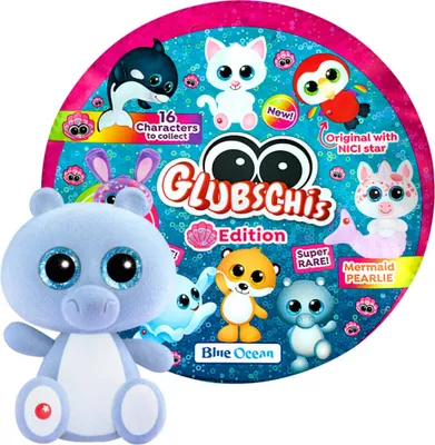 Produktbild von Blue Ocean Glubschis Sammelfiguren Muschel Serie 4 - Glubschi Glitzer - Figur Anso
