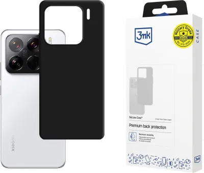 Image de 3mk Housse de protection Silicone Case Cover pour Xiaomi 15 noir Backcover
