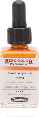 Immagine prodotto di Arancione cadmio 28 ml Schmincke Aero Color 28 204 23 Colore per aerografo