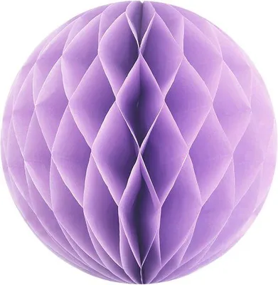 Image de Boule en nid d'abeille en papier, décorative, idéale pour les fêtes et comme accessoire de décoration intérieure (30 cm)
