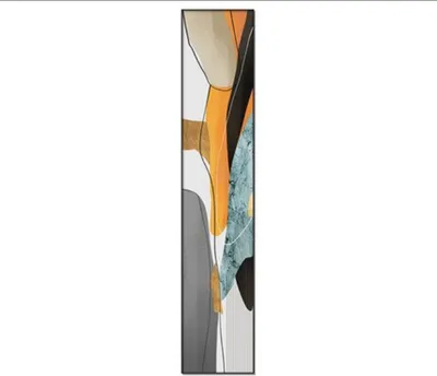 Produktbild von TPFLiving Kunstdruck LW-310 (OHNE RAHMEN) Poster - Leinwand - Wandbild - Hochauflösender Giclée-Druck, langlebig und hochwertig - Abstrakte Strukturen -  - Größe: 35x140cm