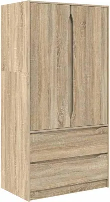 Obrázok produktu pre vidaXL Skriňa z dubového dreva Sonoma 79,5 x 49 x 156 cm drevotrieska