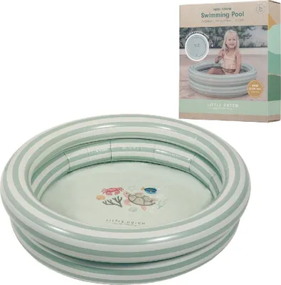 Produktbild von Little Dutch Fresh Greens Schwimmbecken 80cm, Rund, 2 Jahr(e), Kunststoff, Grün