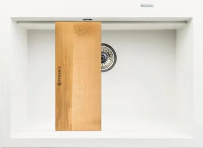 Obrázek produktu pro Granitový dřez Pyramis SIROS 515 bílá 070094601