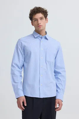Produktbild von Casual Friday CFJaevon Herren Hemd Oversize-Hemd Langarmhemd 100% Baumwolle Relaxed Fit