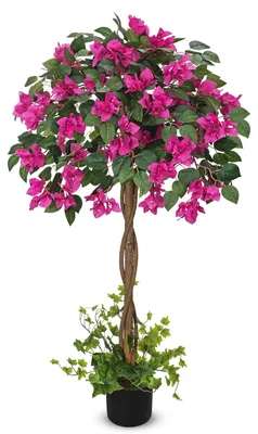 Produktbild von Künstlicher Bougainvillea-Baum zur Dekoration, 120 cm