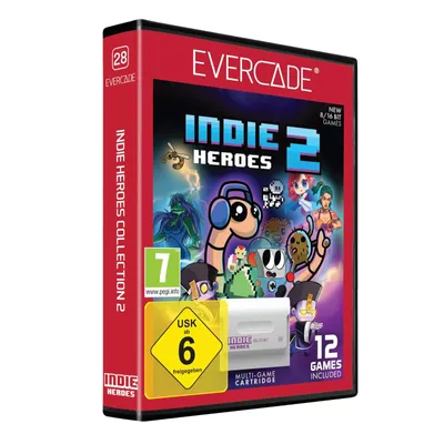 Produktbild von Blaze Evercade Catridge #028 Indie Heroes Collection 2