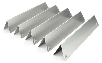 Produktbild von Edelstahl Aromaschienen für Weber - Brennerabdeckung für Spirit 300er Serie