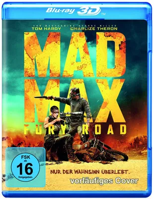 Obrázok produktu pre 3D Blu-ray Mad Max: Fury Road