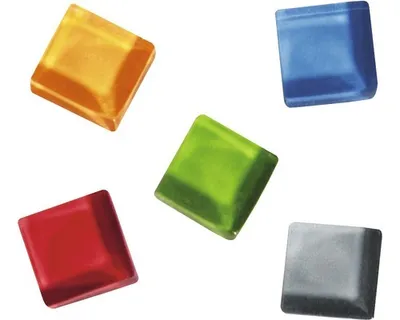 Produktbild von Mosaiksteine Mischung Soft Glas 1x1 cm 525 Stk bunt