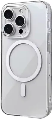Image de Coque transparente pour iPhone 16 Pro Max – Compatible MagSafe – Étui de protection fin – Coque en plastique