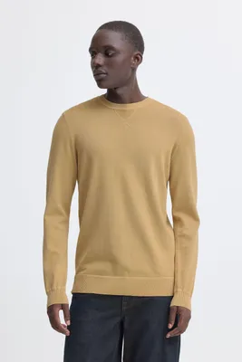 Produktbild von Blend BHADDO Herren Strickpullover Feinstrick Pullover 100% Baumwolle Regular Fit