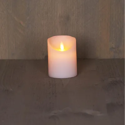 Produktbild von Anna's Collection Stumpfe Kerze - LED - weis - 10 cm