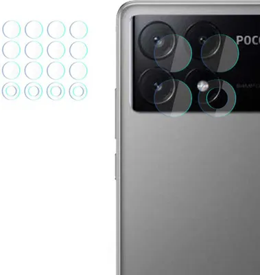 Productafbeelding van 3MK Lensbescherming, voor de POCO X6 Pro 5G, 1 stuk