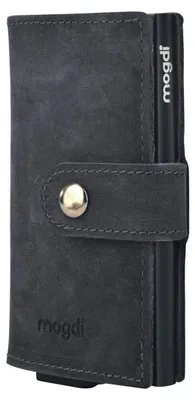 Immagine prodotto di Mini portafoglio da uomo in vera pelle con protezione RFID