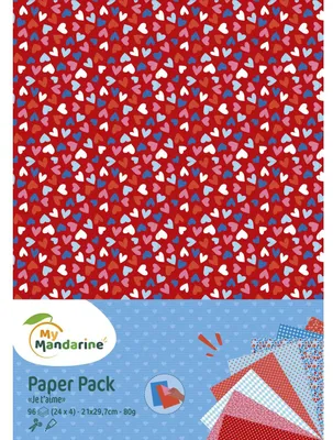 Produktbild von My Mandarine 3x Paper Pack Liebe CC072C