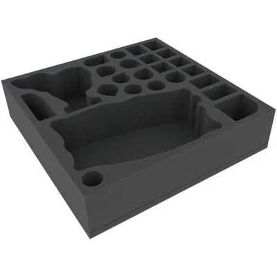 Produktbild von Schaumstoffeinlage für Etherfields Grundspielbox – 70 mm, 23 Fächer