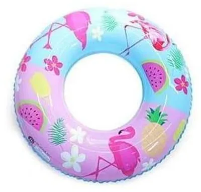 Obrázok produktu pre Detský plávací kruh Flaming 80 cm, z PVC, do bazéna a na pláž
