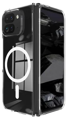 Obrázek produktu pro Pro Google Pixel 10 Pro Fold Plastic MagSafe Ochranný kryt mobilního telefonu Transparentní