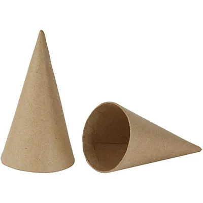 Produktbild von Creativ Company Kegel, H: 14 cm, T 7 cm, 10 Stück, 1 Box
