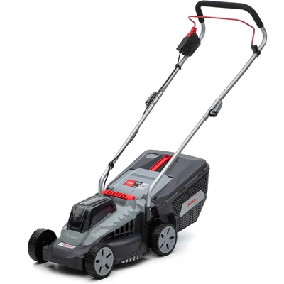 Produktbild von IKRA Akku Rasenmäher IB-LM 33 | 36V Bosch System | 33 cm Schnittbreite | 5 Schnitthöhen 30–70 mm | Rasenkamm | 30l Fangkorb | ohne Akku & Lader