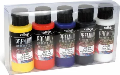 Immagine prodotto di Set di colori Vallejo Premium Candy 5x60 ml