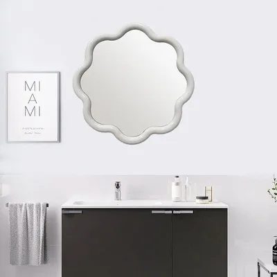 Productafbeelding van Decoratieve wandspiegel, 40 cm, geschikt voor badkamer en woonkamer