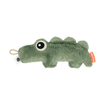 Image de Hochet sensoriel Croco de Done by Deer - Vert