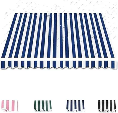 Produktbild von Famanu Sonnenschutzschirm Ersatz - UV-Schutz wetterbeständig - Blau