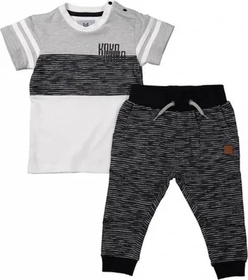 Produktbild von Joggingset bestehend aus T-Shirt und Hose 80