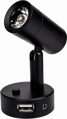Produktbild von LED Leseleuchte Minitube D4 mit USB 12V Leselampe Tischleuchte Stehlampe