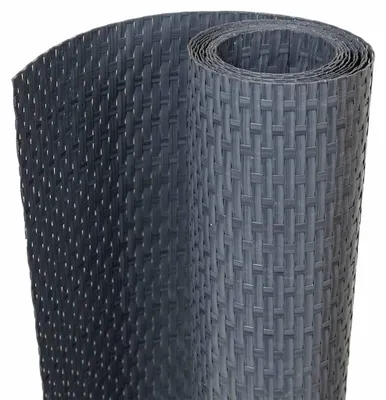 Zdjęcie produktu dla vidaXL Parawan balkonowy antracytowy 300x80 cm z polirattanu