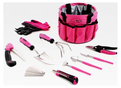 Produktbild von Gartengeräte-Set Garden PINK 10