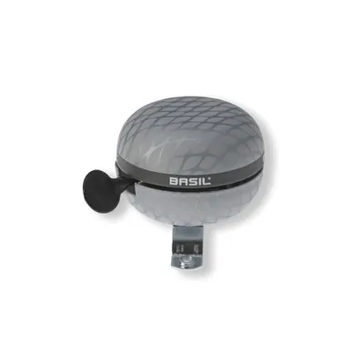 Obrázok produktu pre Basil 50463 Zvonček Ding-Dong čierny, Ø 60 mm, strieborná metalíza