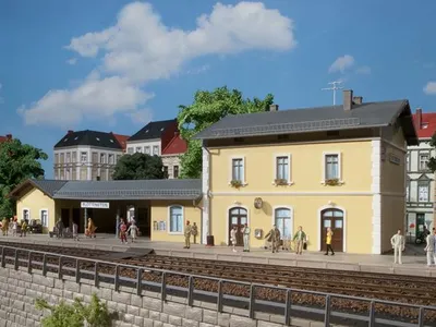 Produktbild von Auhagen 11369 - Bahnhof Plottenstein