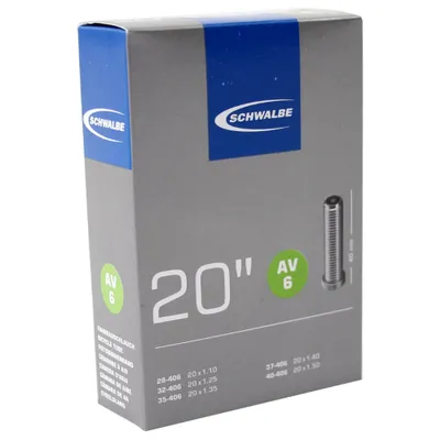 Produktbild von Schwalbe 10413310V, Presta-Ventil, 20", 25,4 - 25,4 mm, 4 cm, Schwarz, Deutschland