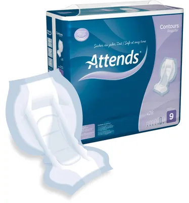 Produktbild von Attends Contours Regular 9 Vorlagen, 28 St