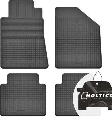 Produktbild von Gummimatten mit Rand Auto Fußmatten Gummi Automatten Passgenau 4-teilig Set - passend für Nissan Murano II ab 2008