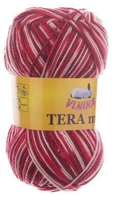 100g Strickgarn Häkelgarn TERA MULTI, Farbwahl - mehrfarbig bunt Farbverlauf