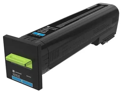 Productafbeelding van Lexmark - Ultra Hoge Opbrengst - Cyaan - origineel - Toner cartridge LCCP, LRP, Lexmark Corporate - voor Lexmark CX860de, CX860dte, CX860dtfe